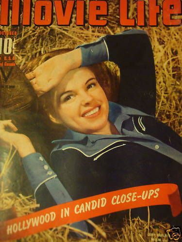 MOVIE LIFE magazine side cover October 1941