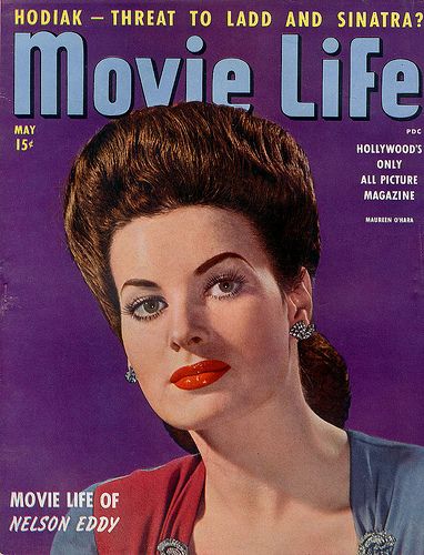 MOVIE LIFE magazine side cover May 1944