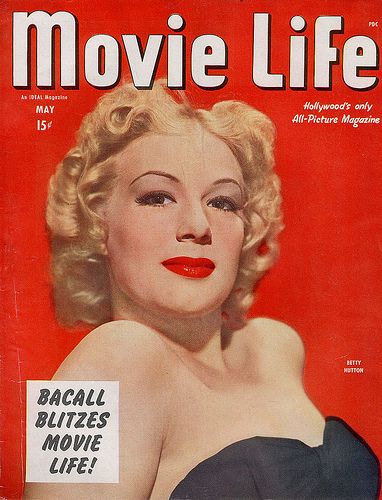 MOVIE LIFE magazine side cover May 1945