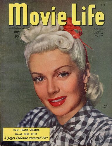 MOVIE LIFE magazine side cover July 1946