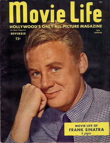 MOVIE LIFE magazine side cover November 1946