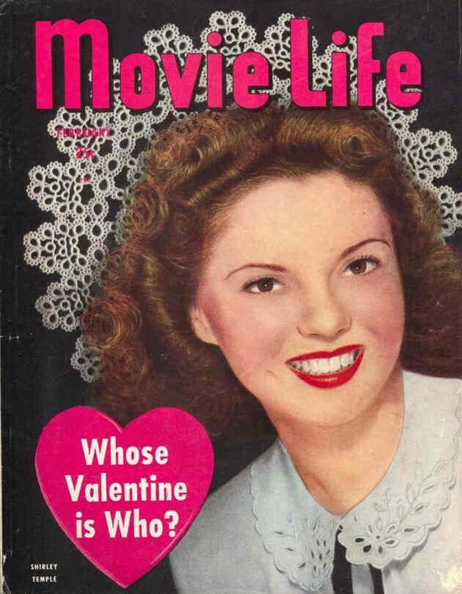 MOVIE LIFE magazine side cover February 1948