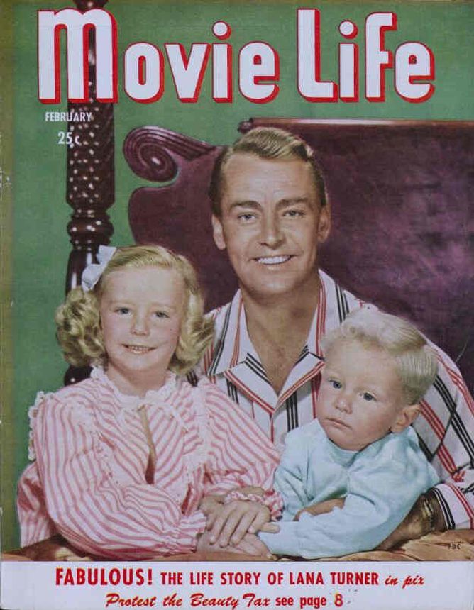MOVIE LIFE magazine side cover February 1949