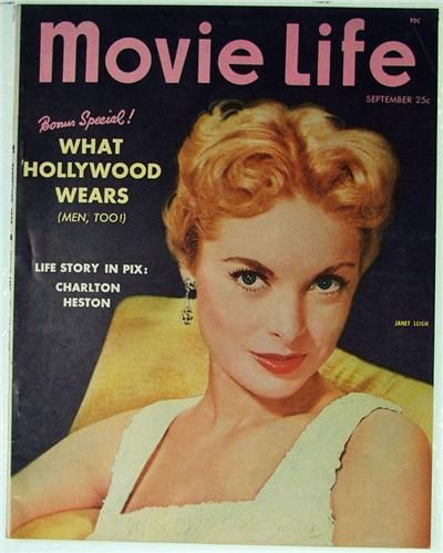 MOVIE LIFE magazine side cover September 1953