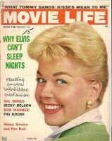 MOVIE LIFE magazine side cover February 1958