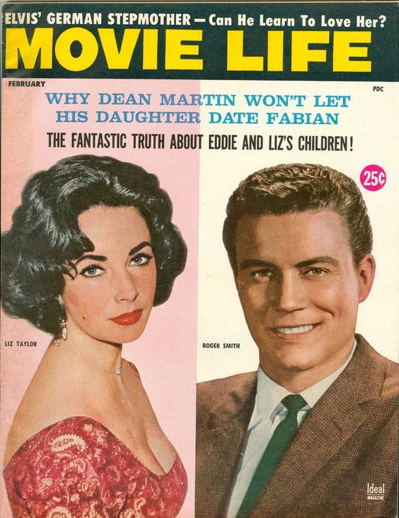 MOVIE LIFE magazine side cover February 1960