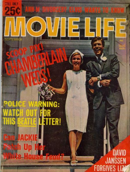 MOVIE LIFE magazine side cover September 1964