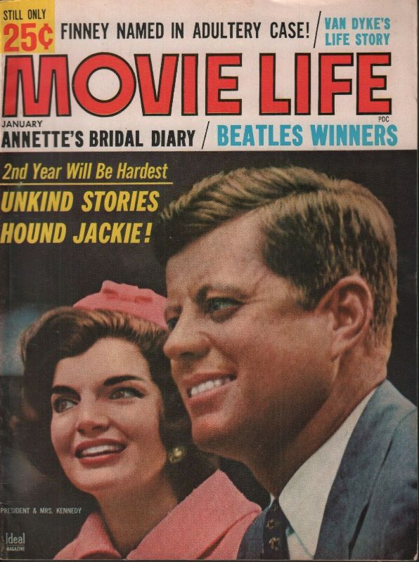 MOVIE LIFE magazine side cover January 1965