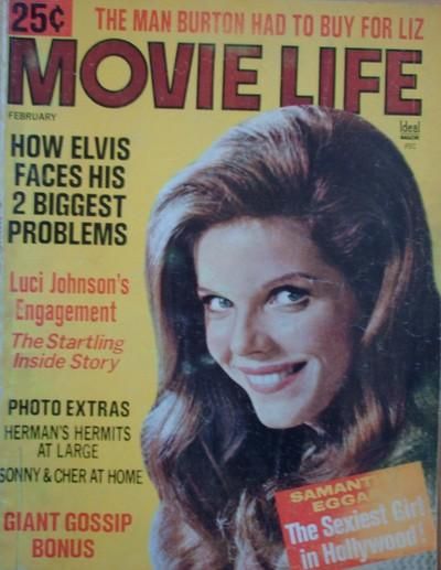 MOVIE LIFE magazine side cover February 1966