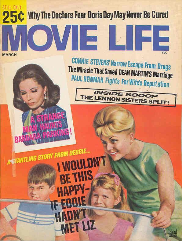 MOVIE LIFE magazine side cover March 1967