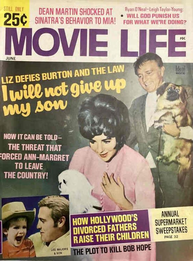 MOVIE LIFE magazine side cover June 1967