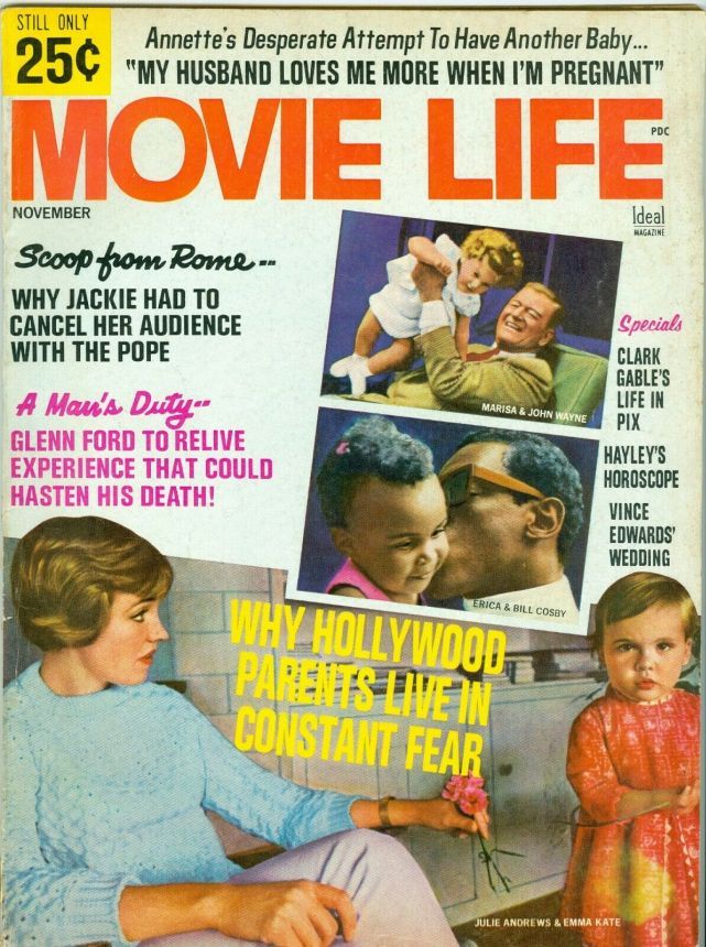 MOVIE LIFE magazine side cover November 1967