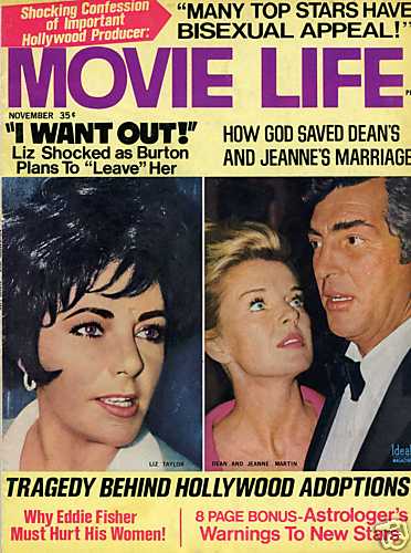 MOVIE LIFE magazine side cover November 1968