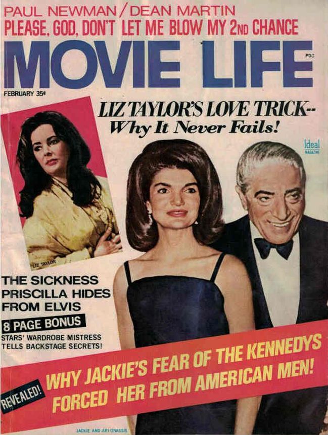 MOVIE LIFE magazine side cover February 1969