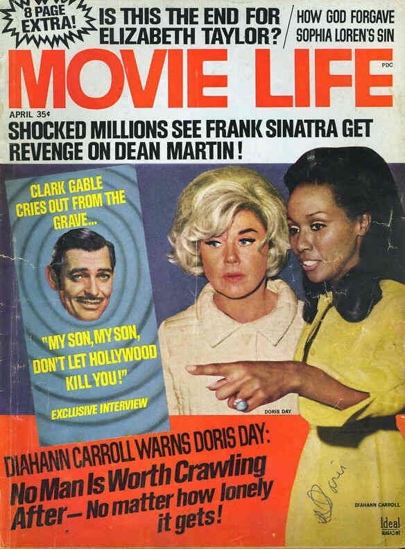 MOVIE LIFE magazine side cover April 1969