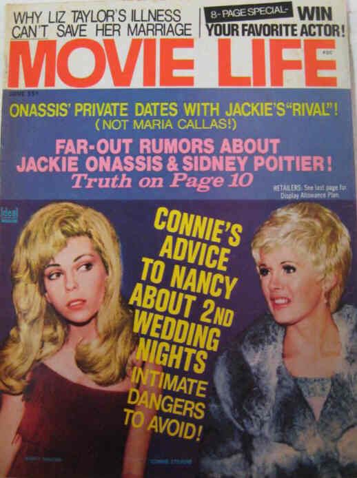MOVIE LIFE magazine side cover June 1969