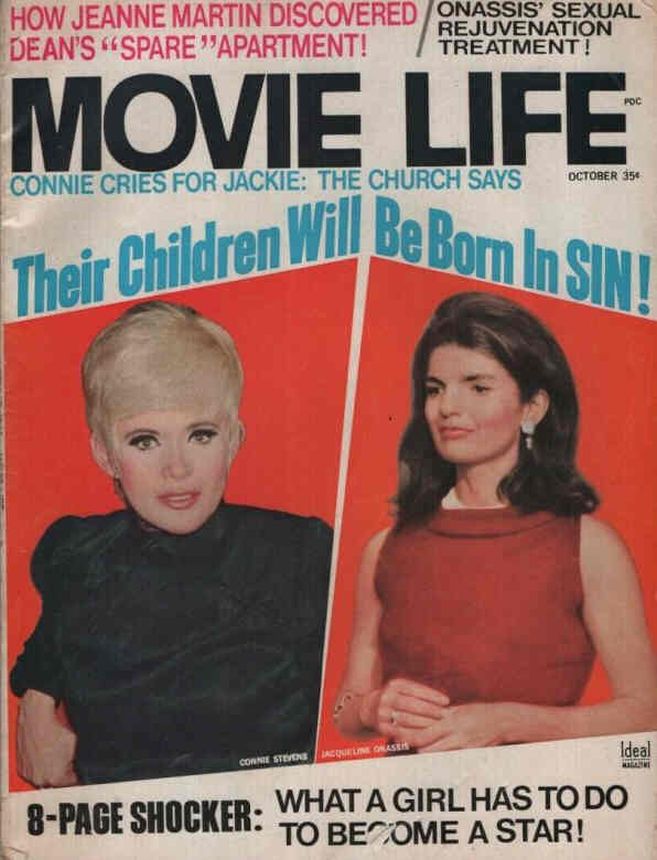 MOVIE LIFE magazine side cover October 1969