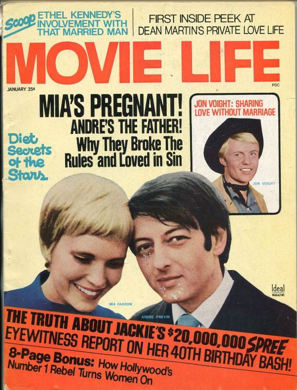 MOVIE LIFE magazine side cover January 1970