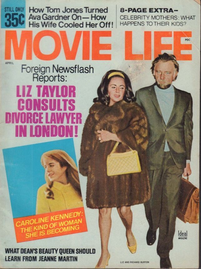 MOVIE LIFE magazine side cover April 1970