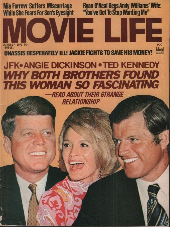 MOVIE LIFE magazine side cover October 1971