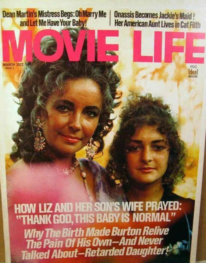 MOVIE LIFE magazine side cover March 1972