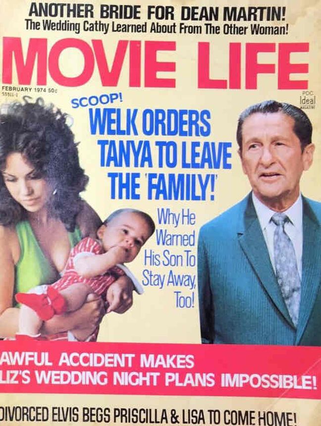 MOVIE LIFE magazine side cover February 1974