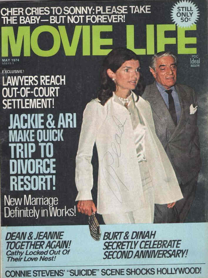 MOVIE LIFE magazine side cover May 1974