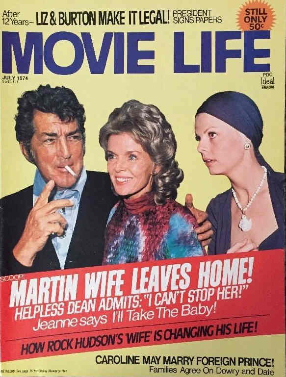 MOVIE LIFE magazine side cover July 1974