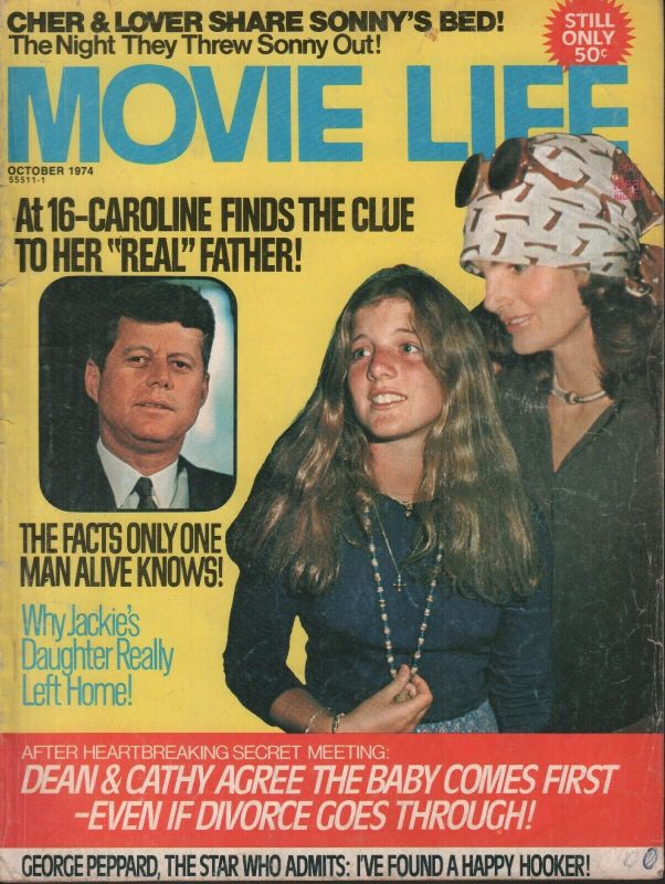 MOVIE LIFE magazine side cover October 1974