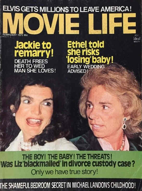 MOVIE LIFE magazine side cover February 1975