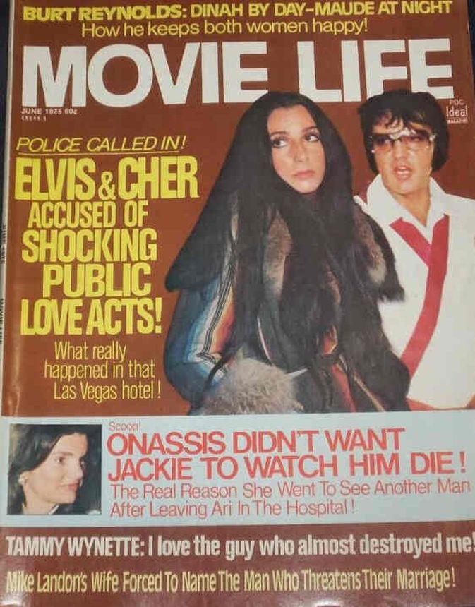 MOVIE LIFE magazine side cover June 1975
