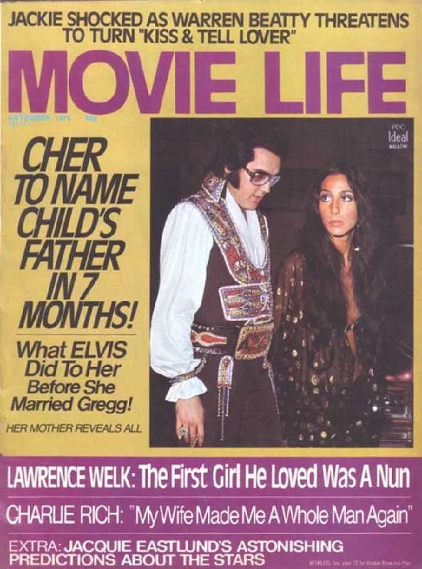 MOVIE LIFE magazine side cover November 1975