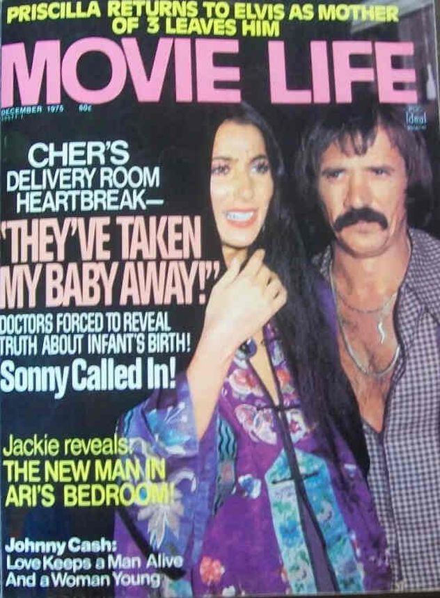MOVIE LIFE magazine side cover December 1975