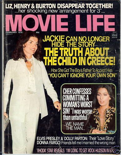MOVIE LIFE magazine side cover February 1976