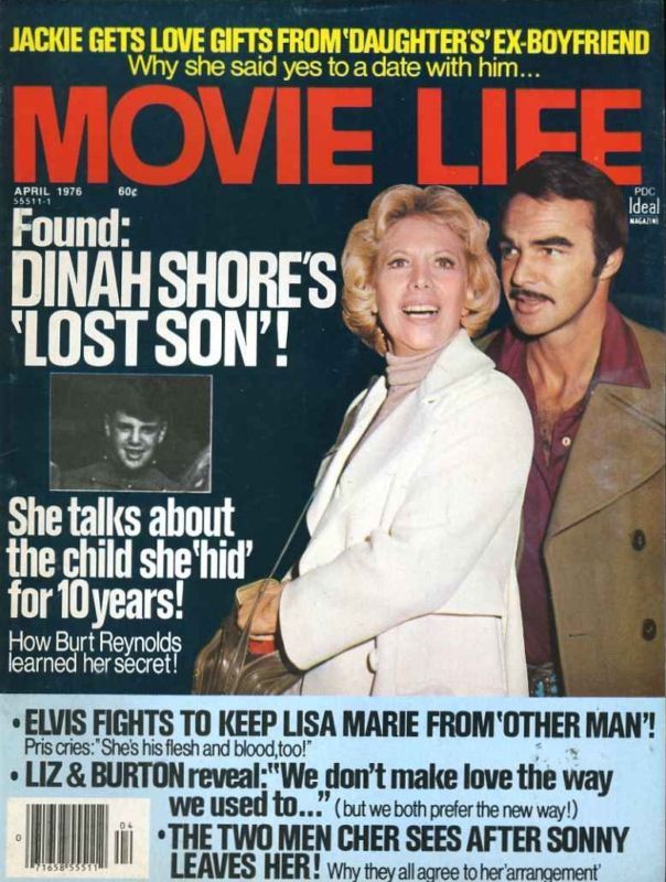 MOVIE LIFE magazine side cover April 1976