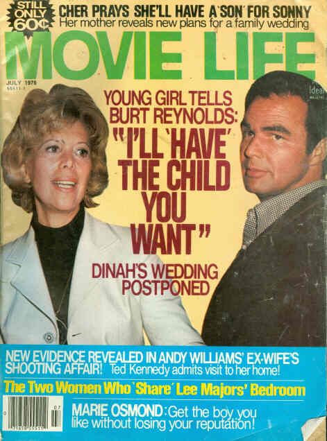 MOVIE LIFE magazine side cover July 1976