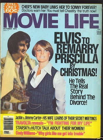 MOVIE LIFE magazine side cover October 1976