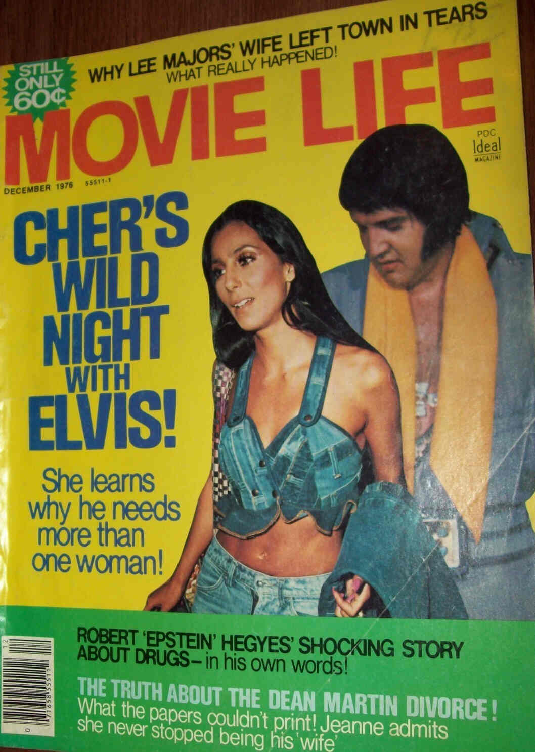 MOVIE LIFE magazine side cover December 1976