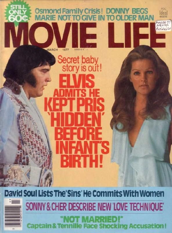 MOVIE LIFE magazine side cover March 1977