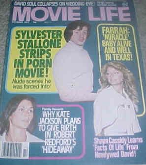 MOVIE LIFE magazine side cover October 1977