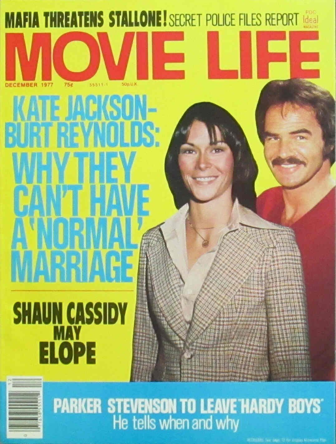 MOVIE LIFE magazine side cover December 1977