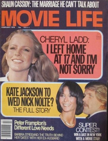 MOVIE LIFE magazine side cover February 1978