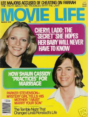 MOVIE LIFE magazine side cover March 1978