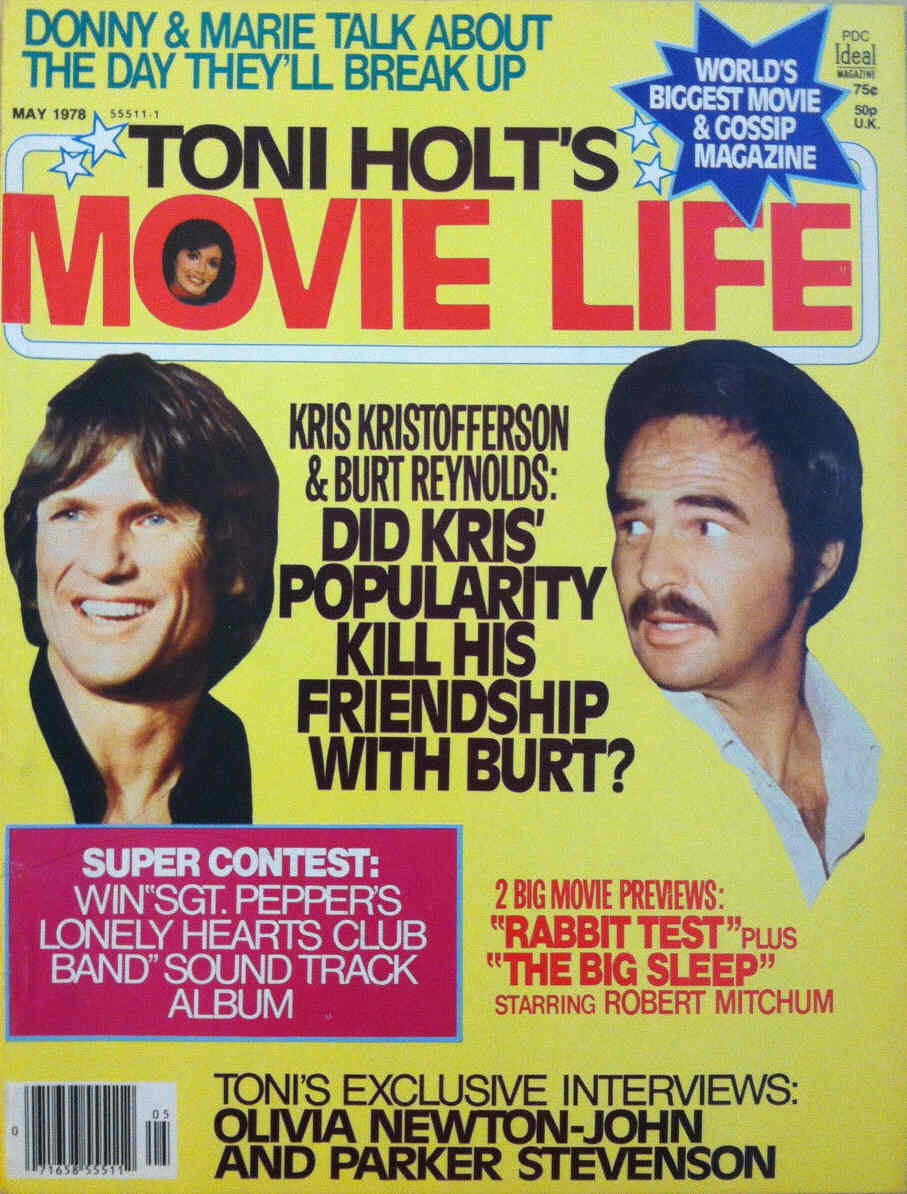 MOVIE LIFE magazine side cover May 1978