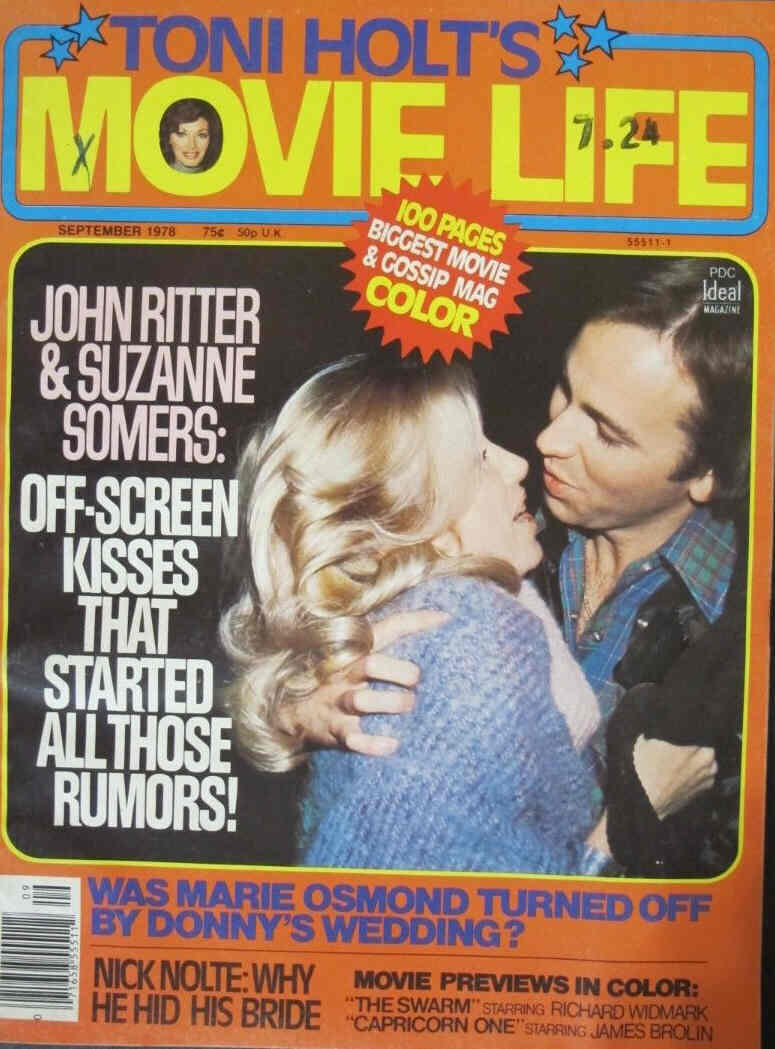 MOVIE LIFE magazine side cover September 1978