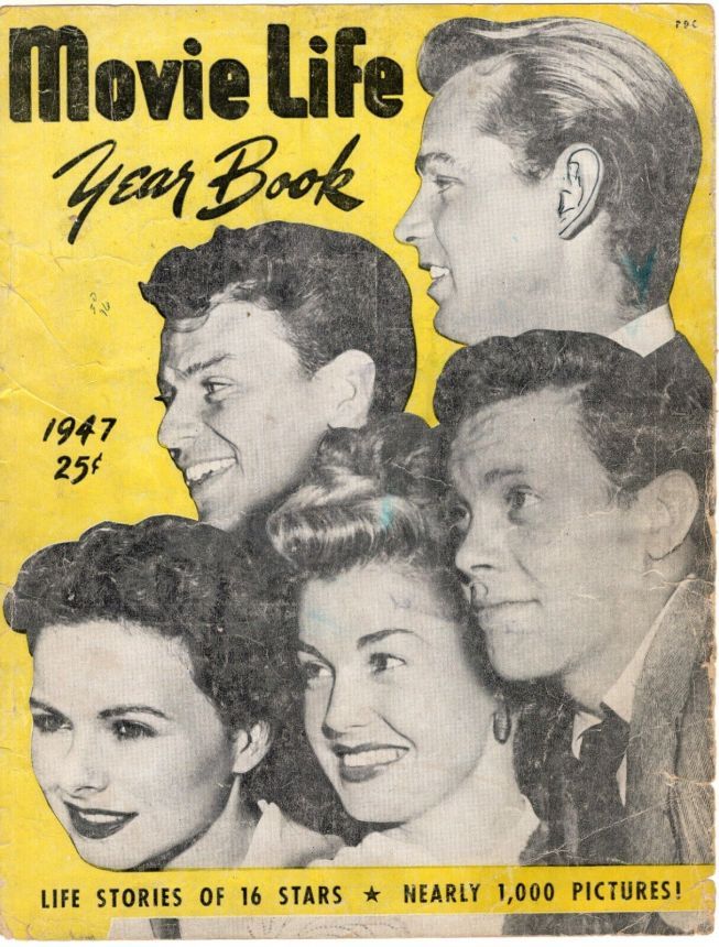 MOVIE LIFE magazine side cover Issue 4  Yearbook   1947