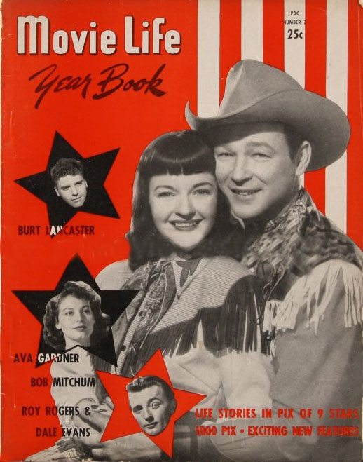 MOVIE LIFE magazine side cover Issue 7  Yearbook  1948