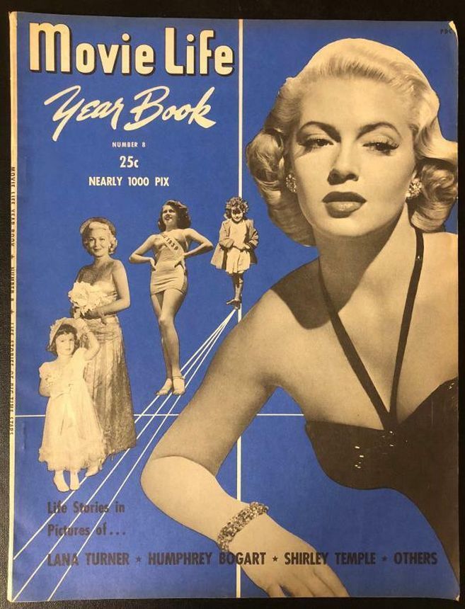 MOVIE LIFE magazine side cover Issue 8  Yearbook  1949