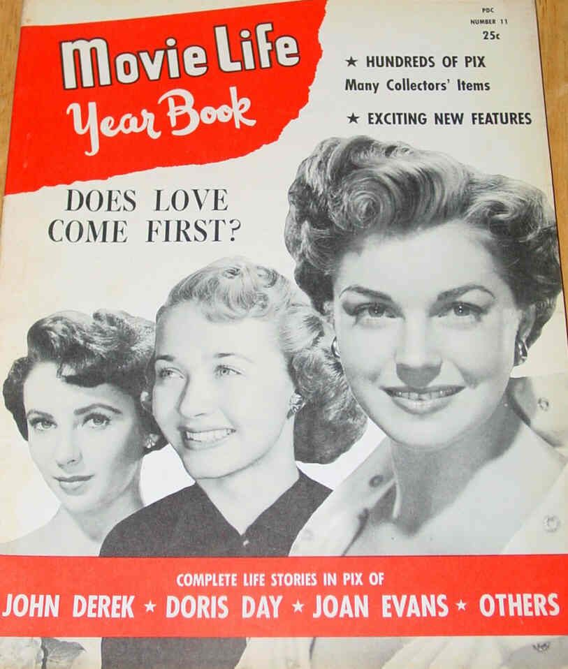 MOVIE LIFE magazine side cover Issue 11  Yearbook  1950