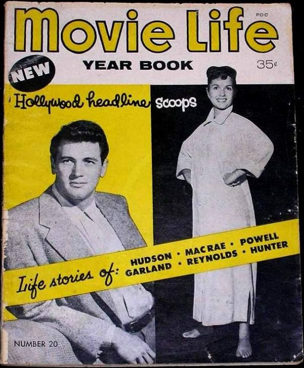 MOVIE LIFE magazine side cover Issue 20  Yearbook  1955